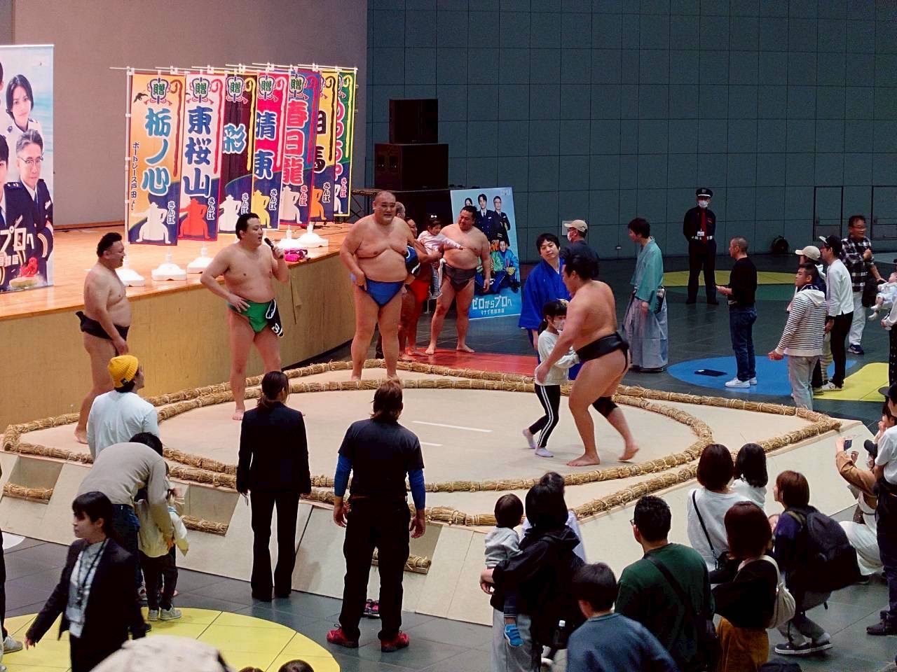 ボートレース戸田 元力士イベント会場