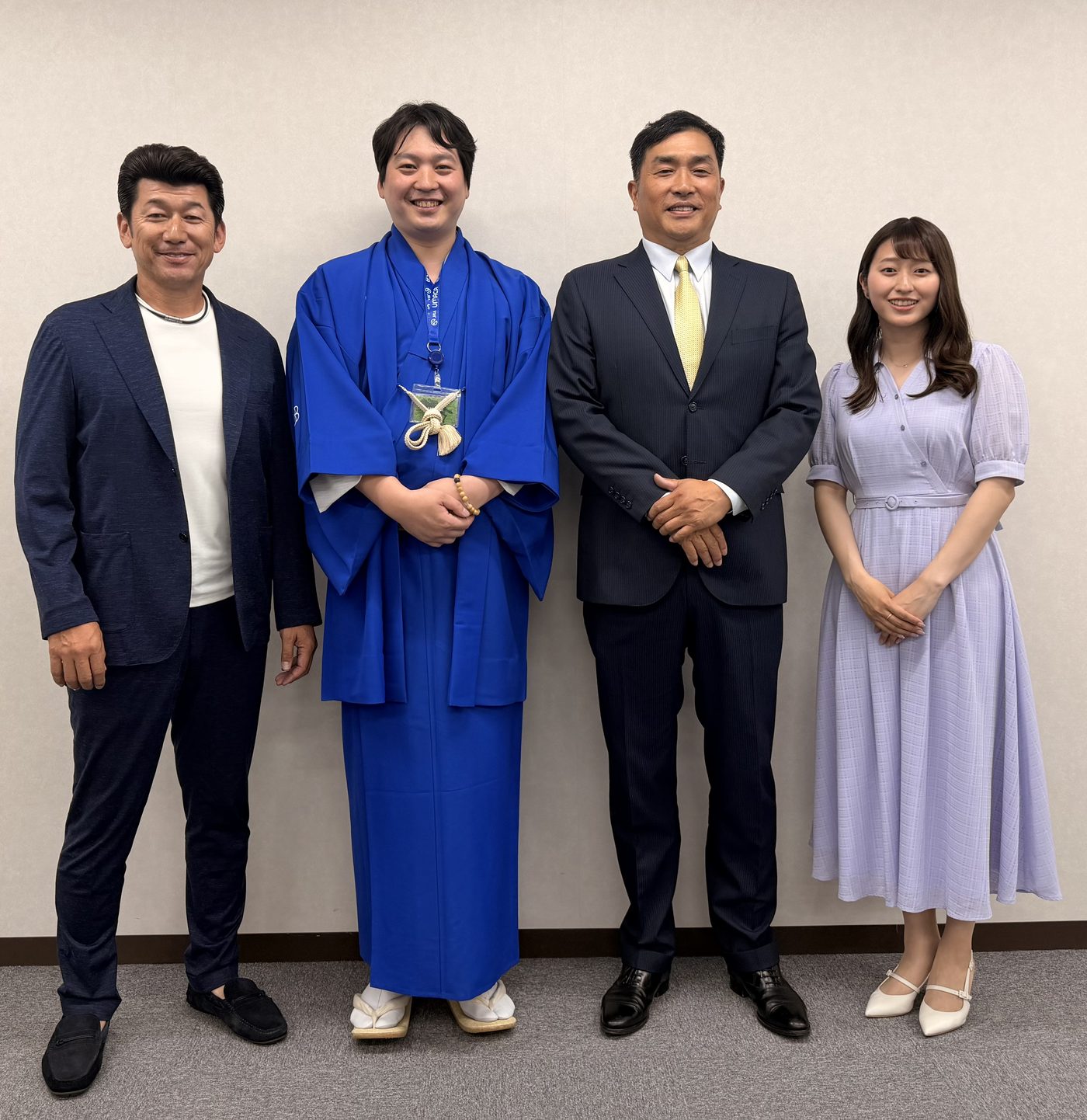JRA関係者との集合写真